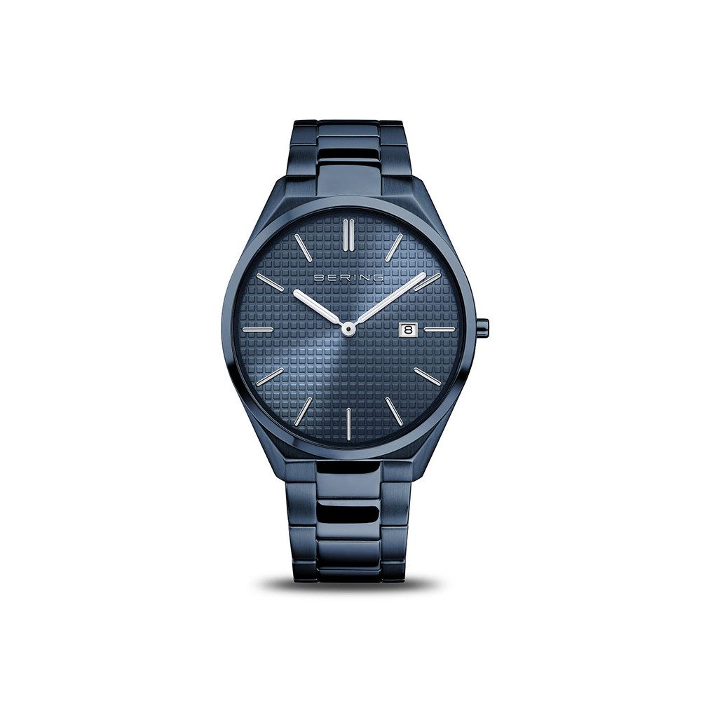 Bering Quarzuhr Bering Ultra Slim blau günstig online kaufen