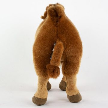 Teddys Rothenburg Kuscheltier Kamel Kuscheltier stehend 30 cm braun Dromedar (Stofftier Plüschtier)