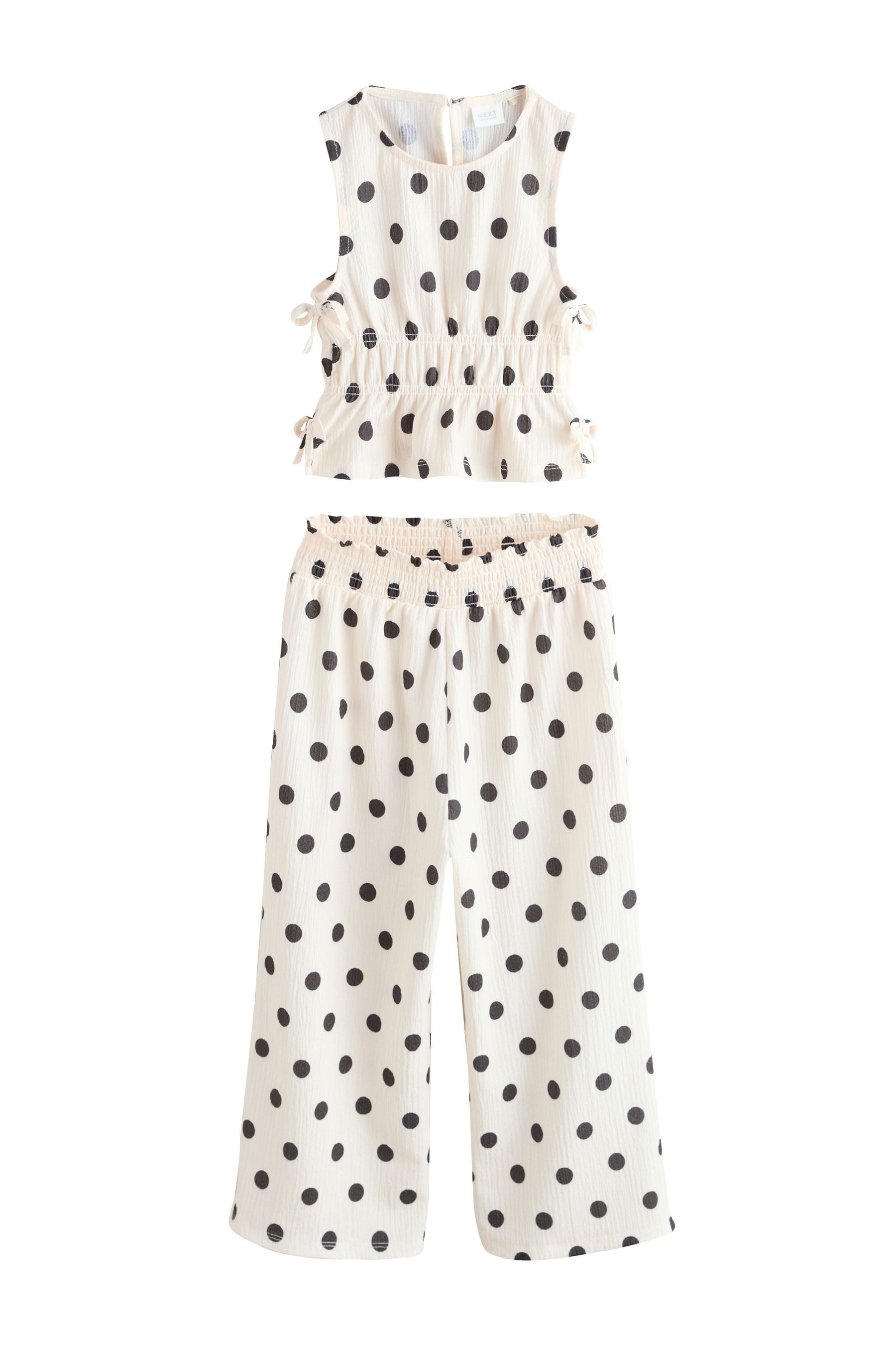 Next Top & Hose Oberteil und Hose mit weitem Bein im Set (2-tlg)