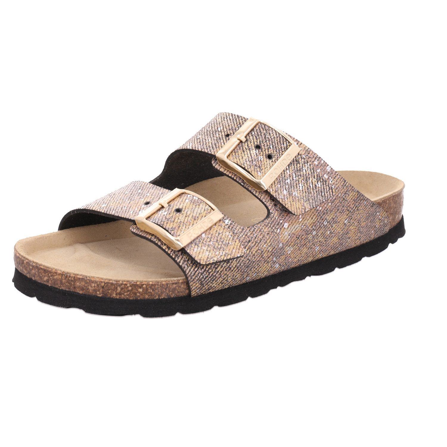 Rohde ALBA Pantolette Sommerschuh, Hausschuh mit vorgeformten Softfußbett