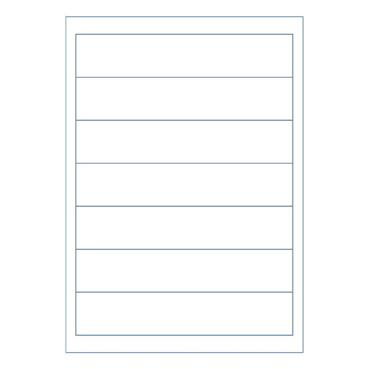 Otto Office Etiketten, für Ordner, 560 Stück, kurz/schmal (39x192 mm), selbstklebend