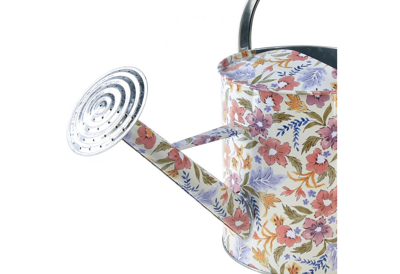 Thumbnail - Viana Gießkanne Deko Gießkanne Metall Vintage Pflanzgefäß Blumen Ø18cm