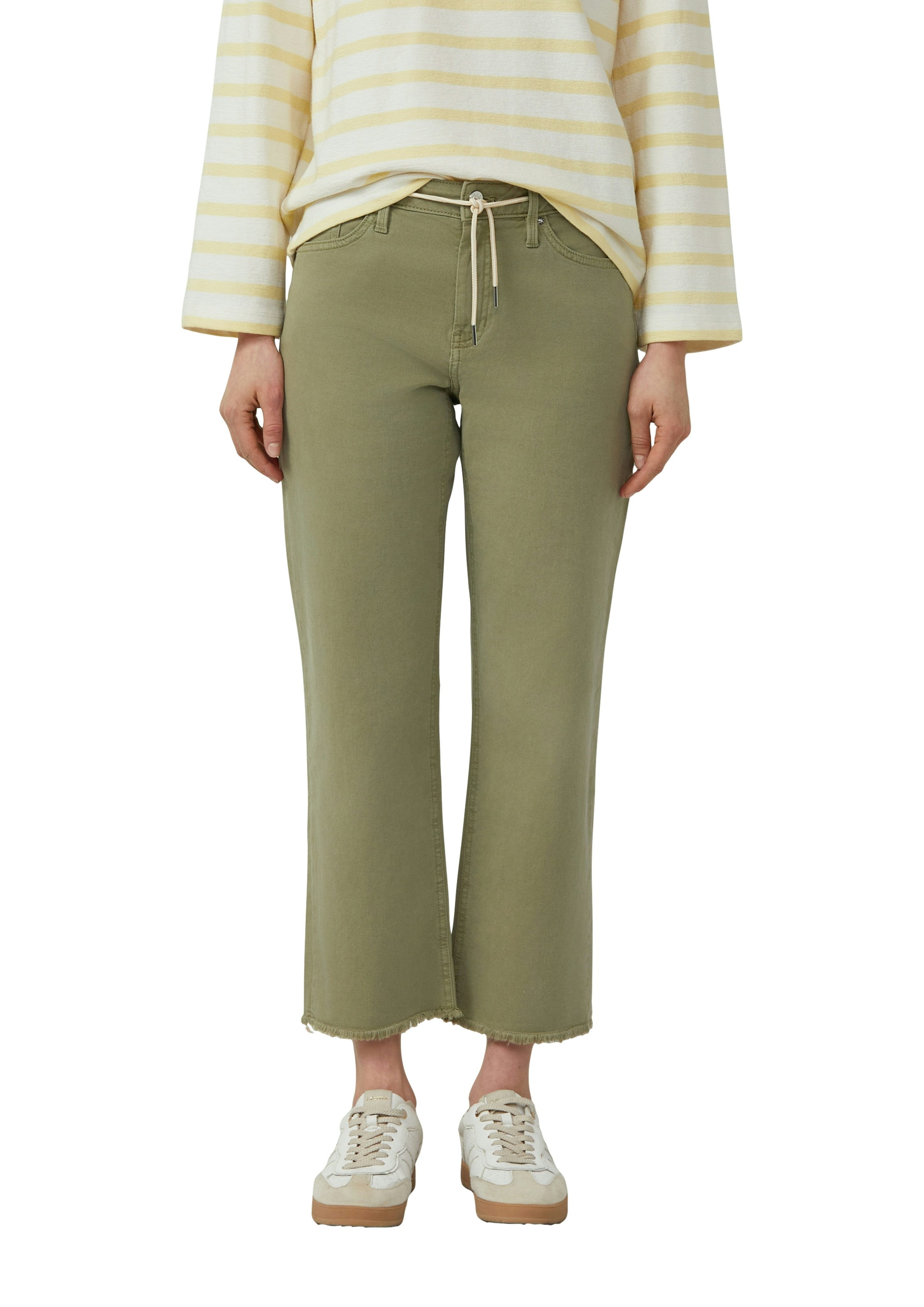 s.Oliver 7/8-Jeans Style Karolin mit Kordelzug und Stretch
