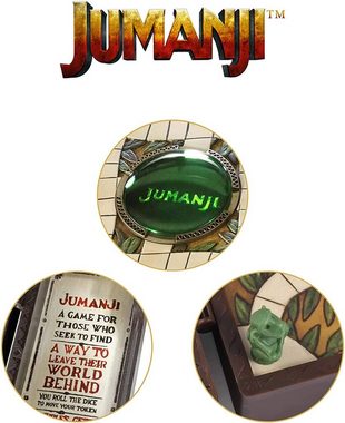 The Noble Collection Spiel, Jumanji elektronisches mini Brettspiel Replika, original Nachbildung des kultigen Jumanji-Brettspiels