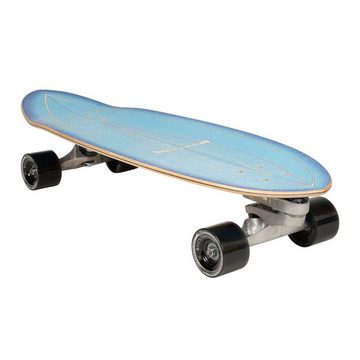 Carver Skateboards Longboard Blue Haze C7 Raw 31', Surfskate Komplettboard