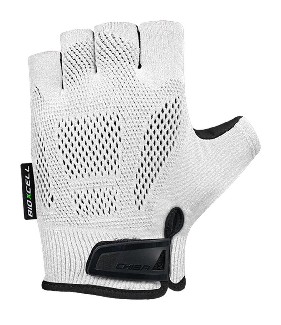 Chiba Fahrradhandschuhe BioXCell Comfort weiss - 1 Paar