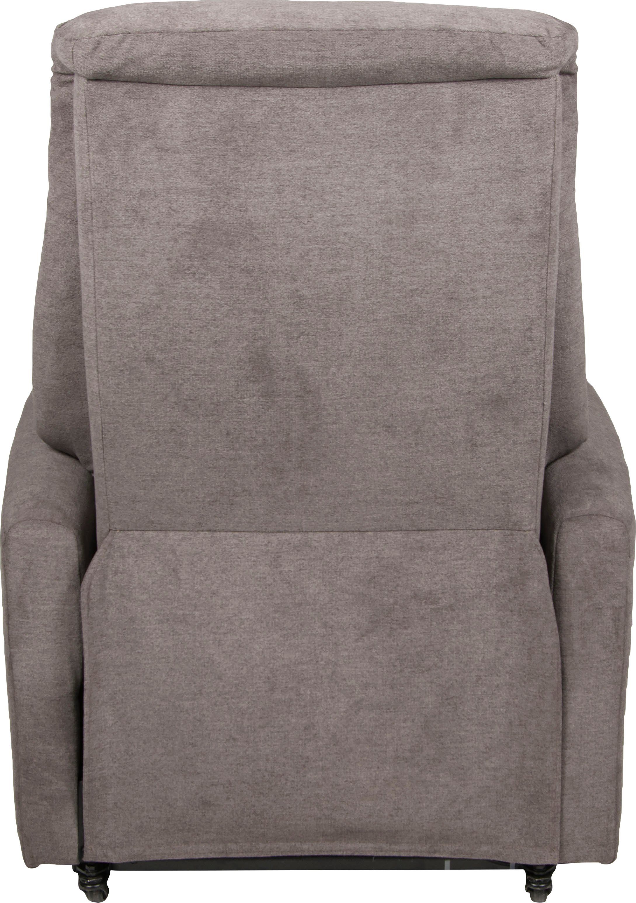 Duo Collection TV-Sessel Bonnyville 2 mit 2 Motoren, elektrischer Aufstehhilfe, Relaxfunktion und Taschenfederkern mit Stahlwellenunterfederung