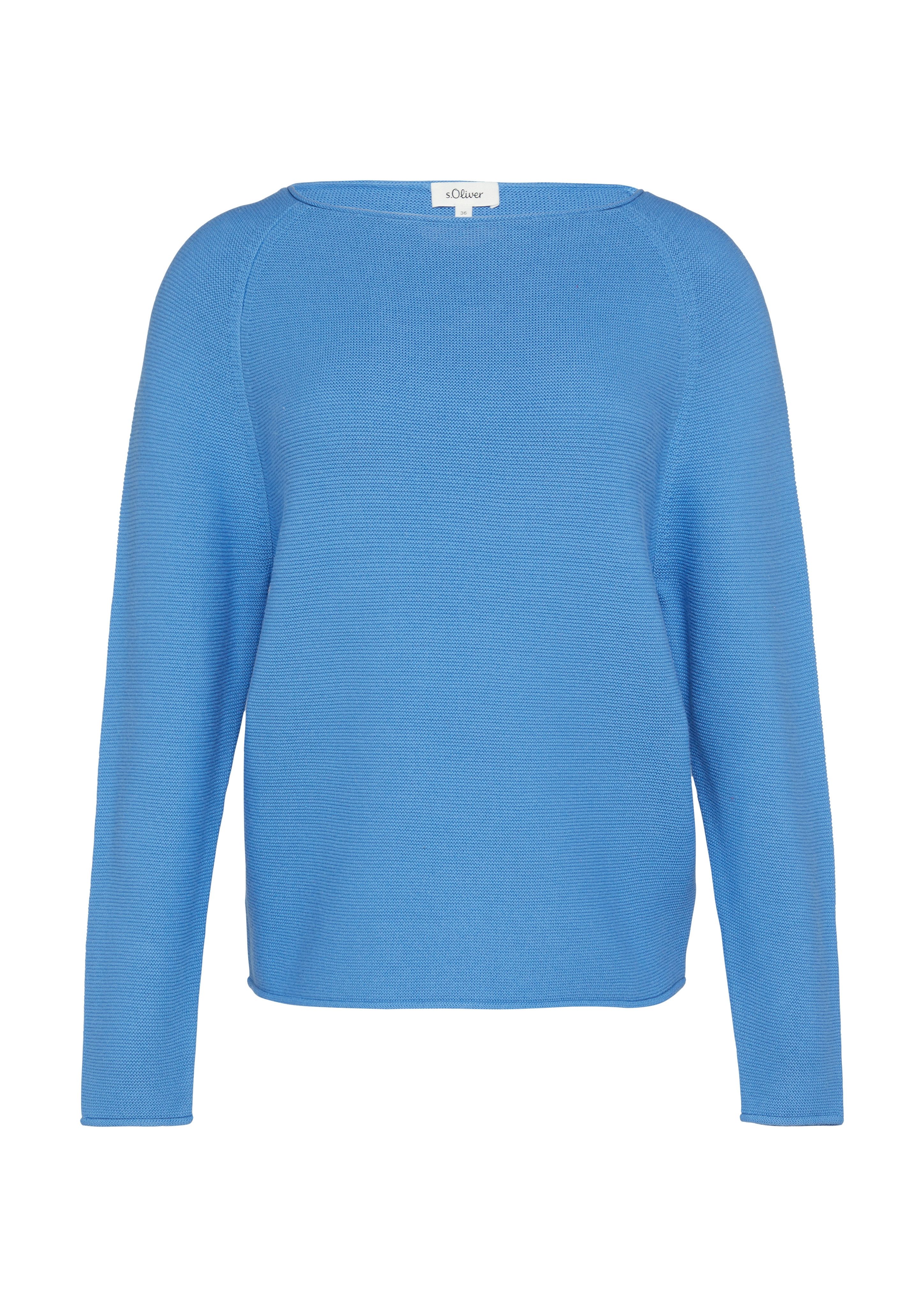 s.Oliver Strickpullover mit U-Boot Ausschnitt