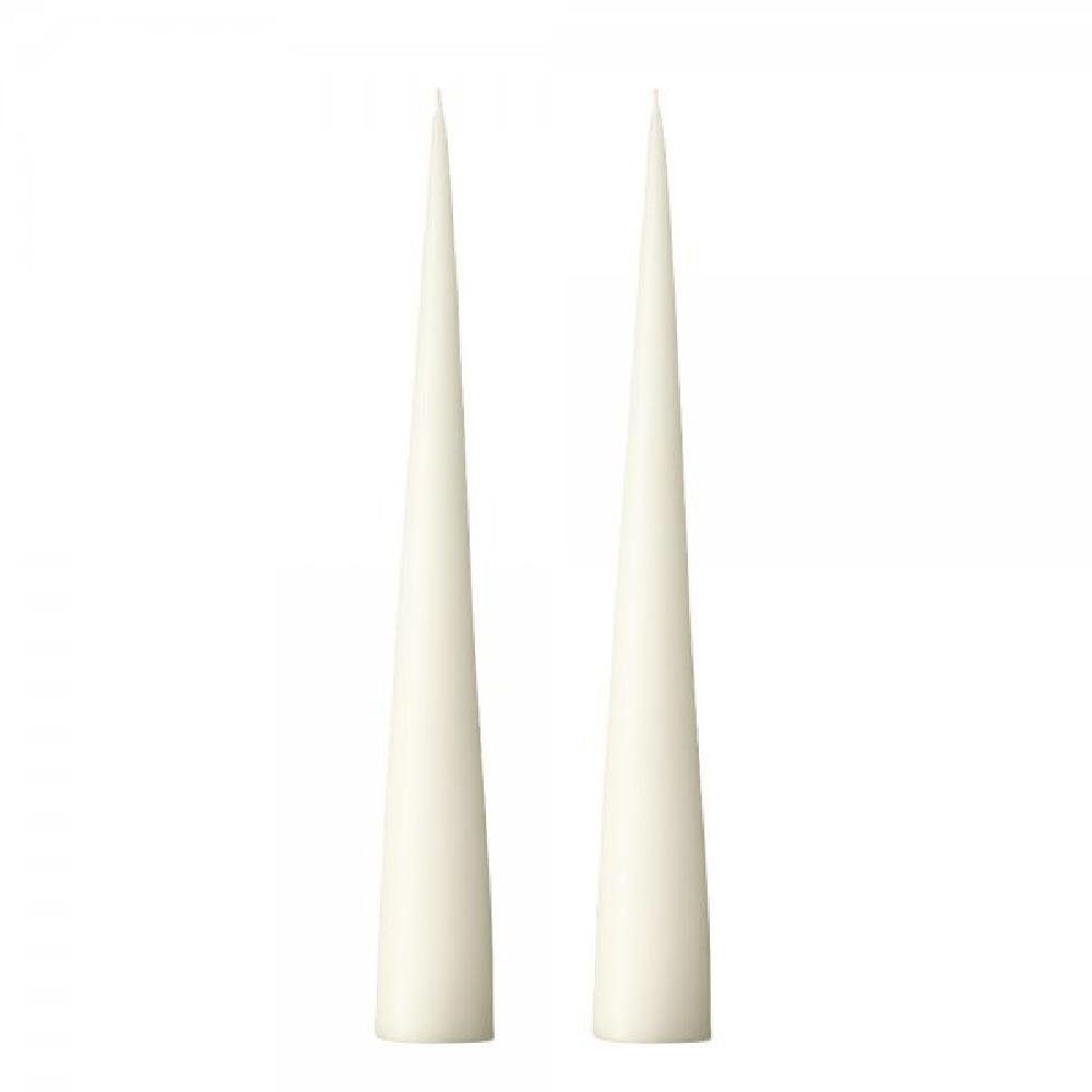 ester & erik Tafelkerze Kegelkerzen Set Cone Candle Ivory (2-teilig)