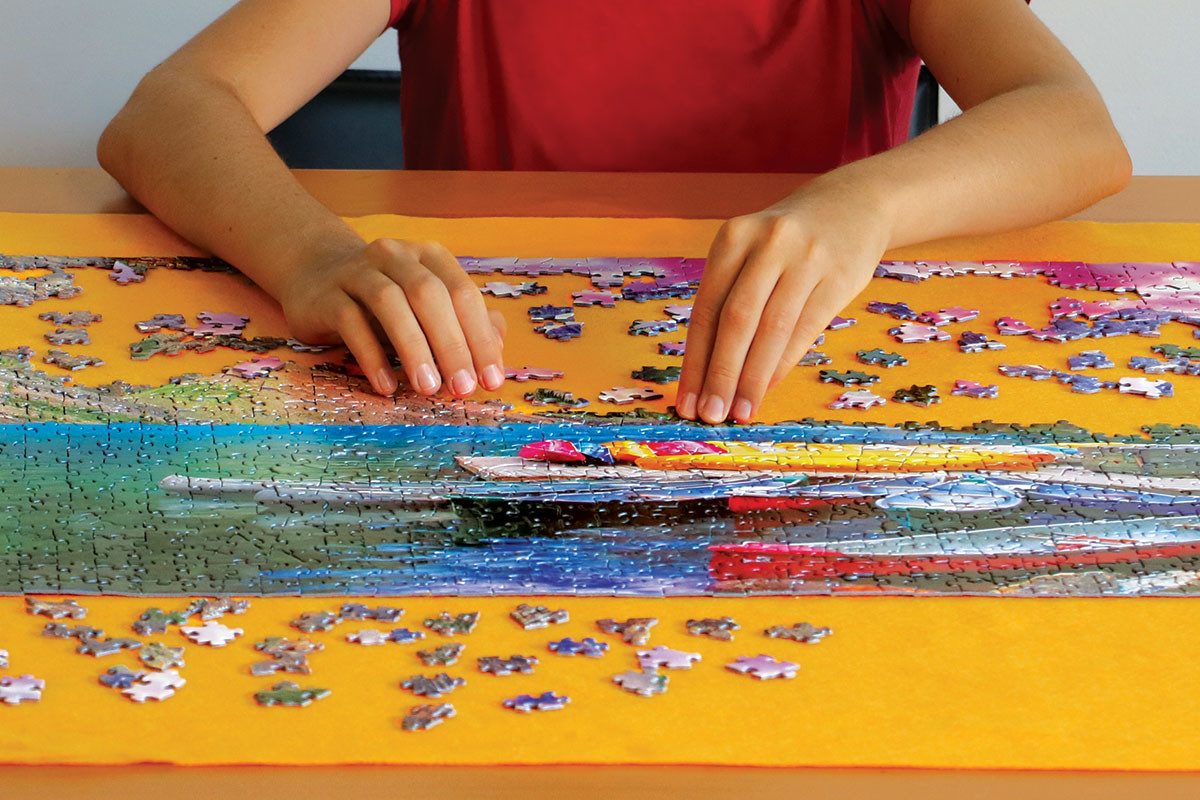 Puzzle Puzzle Zubehör Puzzlematte Roll&Go, Puzzleteile günstig online kaufen