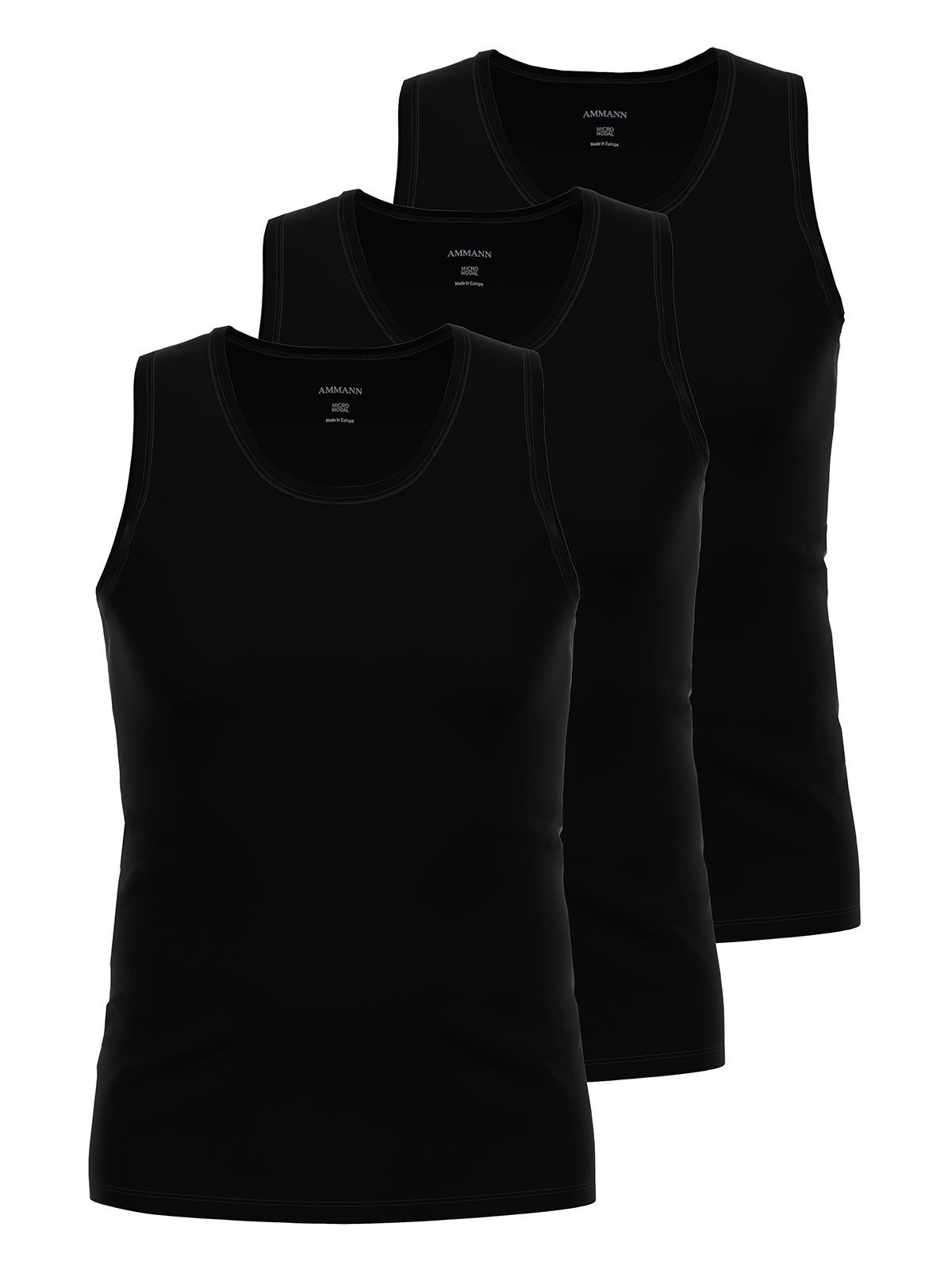 Ammann Funktionsunterhemd 3er Pack Athletic Shirt Day Modern / Micro Modal (Packung, 3-St) -