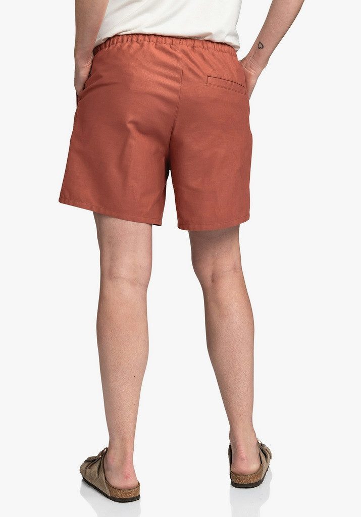 Schöffel Shorts Freizeithose Bilbao (hoher Tragekomfort) kurz ziegelsteinrot Damen