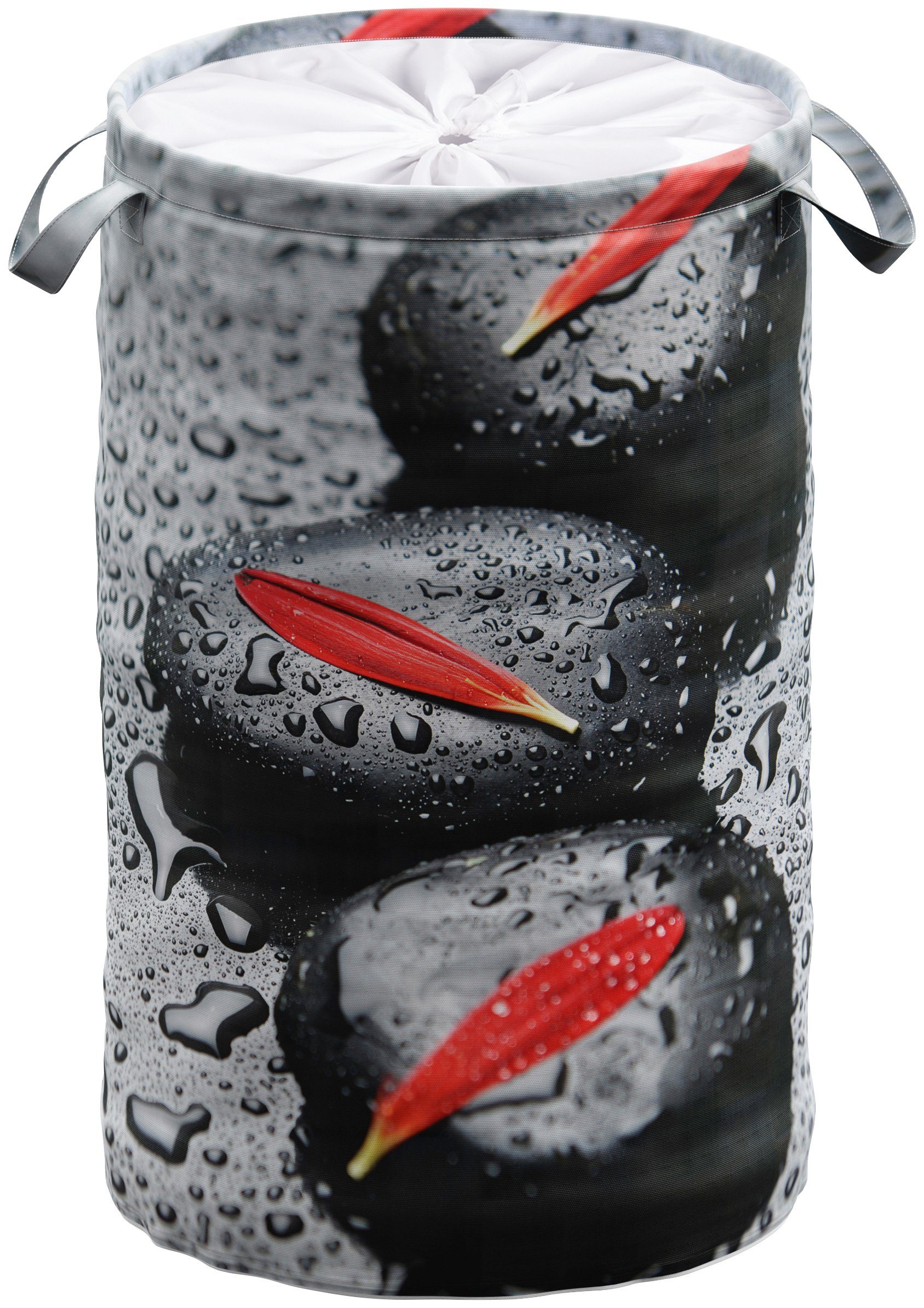 Sanilo Wäschekorb Elegance, 60 Liter, faltbar, mit Sichtschutz