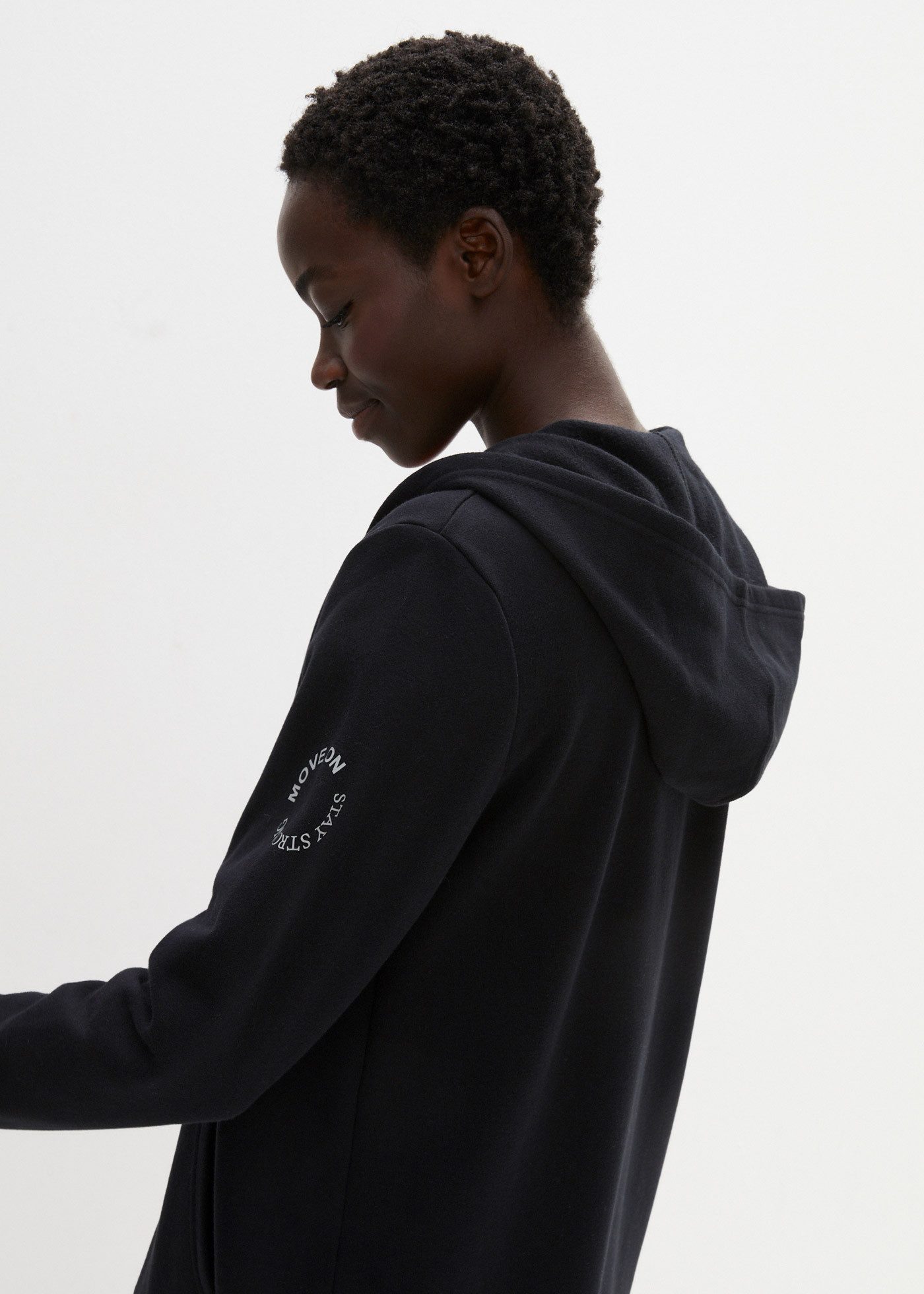 bonprix Sweatjacke Long-Sweatjacke günstig online kaufen