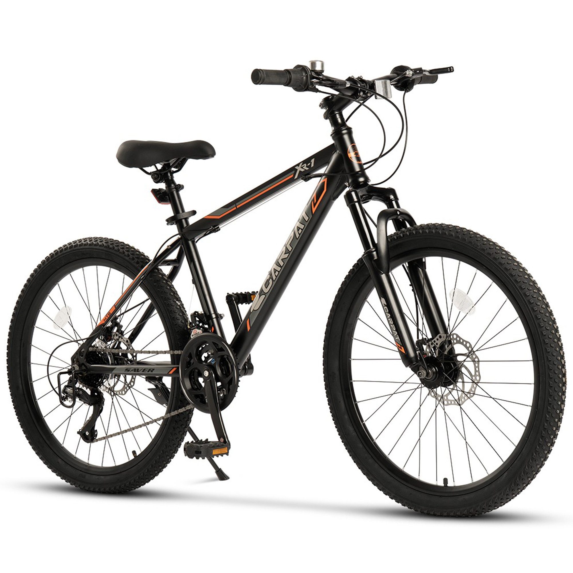 Mountainbike 24 26 Zoll Fahrrad für Herren Damen, Mädchen und Jungen