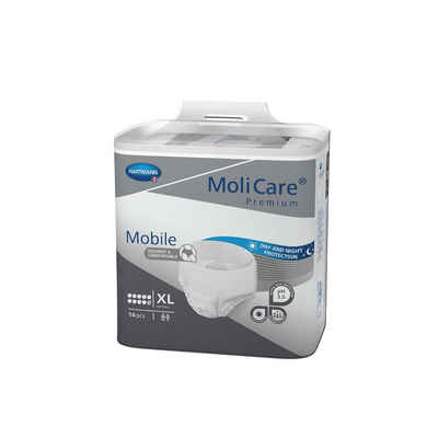 Molicare Inkontinenzslip MoliCare® Premium Mobile 10 Tropfen Größe XL (14-St) für Aktive Personen mit Inkontinenz