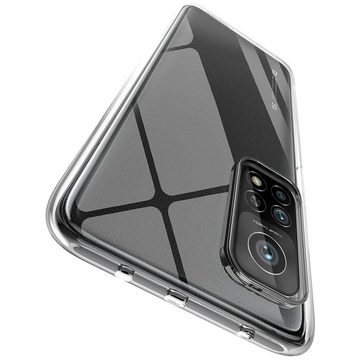 CoolGadget Handyhülle Transparent Ultra Slim Case für Xiaomi Mi 10T / Mi 10T Pro 6,67 Zoll, Silikon Hülle Dünne Schutzhülle für Xiaomi Mi 10T, Mi 10T Pro Hülle