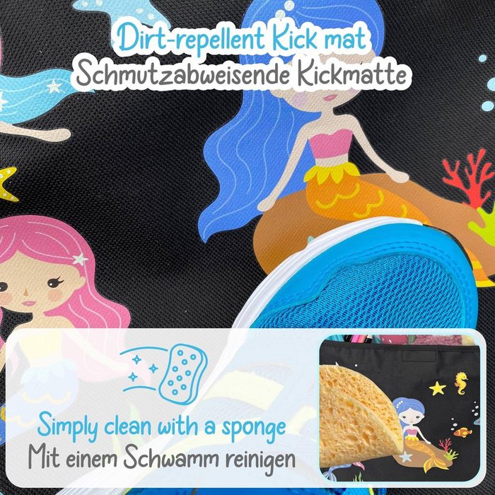 HECKBO Rücksitzorganizer Kinder Auto Organizer Meerjungfrau (1-tlg) YN9498