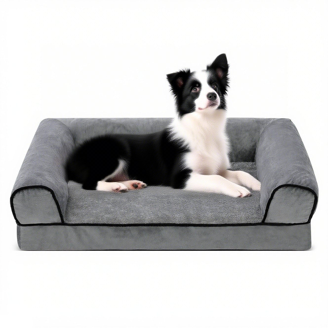 YOLEO Tierbett Hundebett mit abnehmbarem Stoffbezug günstig online kaufen