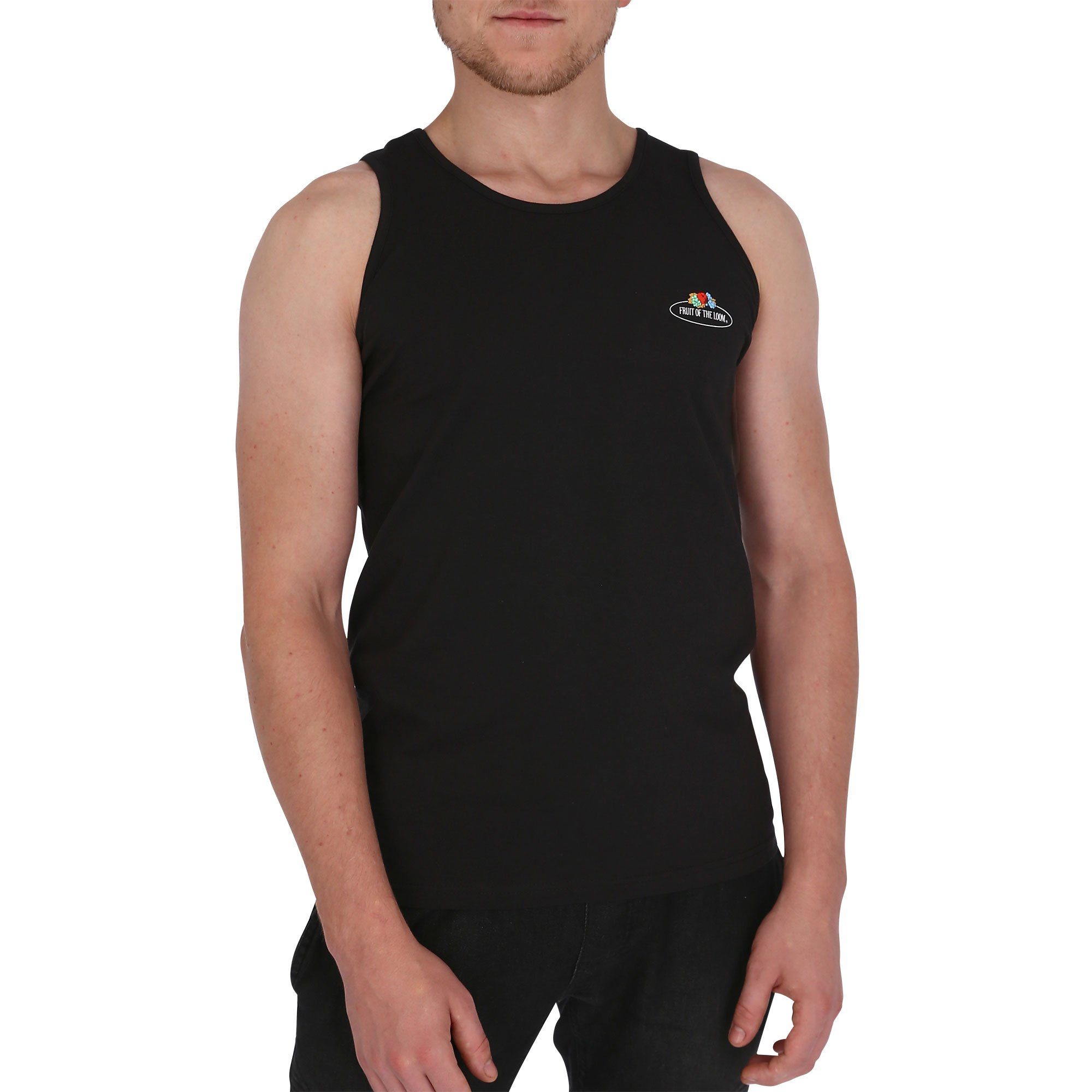 Fruit of the Loom Rundhalsshirt √§rmelloses günstig online kaufen