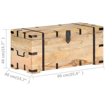 vidaXL Aufbewahrungsbox Truhe 90x40x40 cm Mango Massivholz