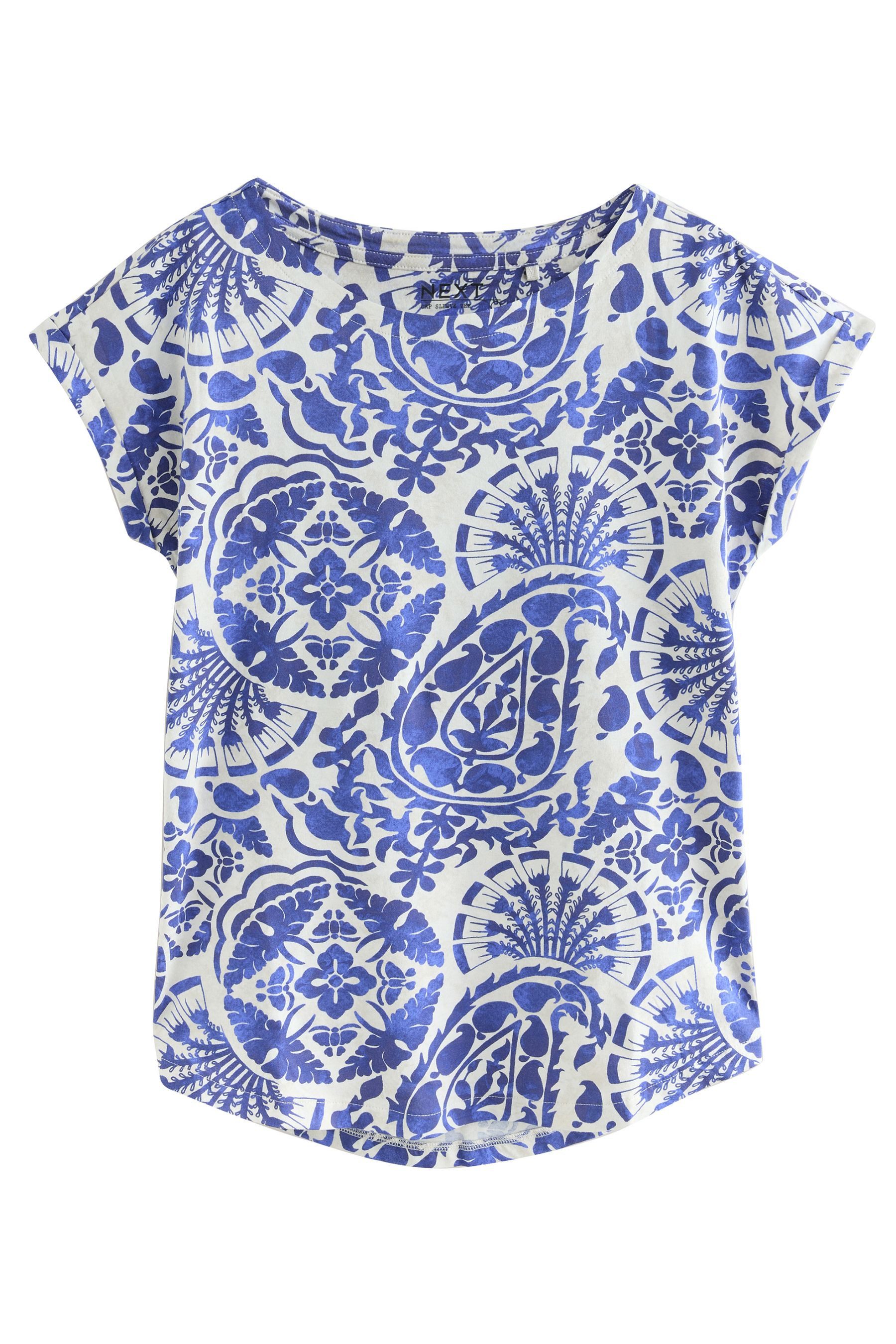 Next T-Shirt T-Shirt mit Flügelärmeln (1-tlg) günstig online kaufen