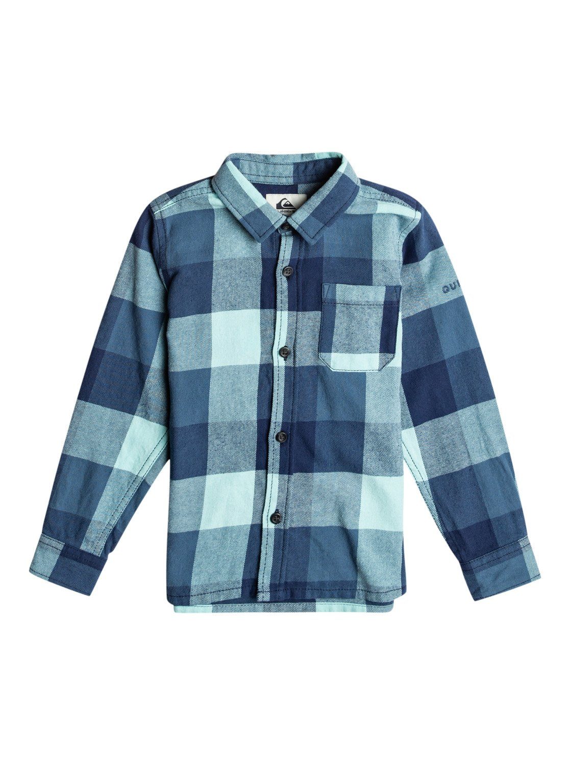 Quiksilver Turquoise Boy Motherfly Langarmhemd Motherfly Pastel