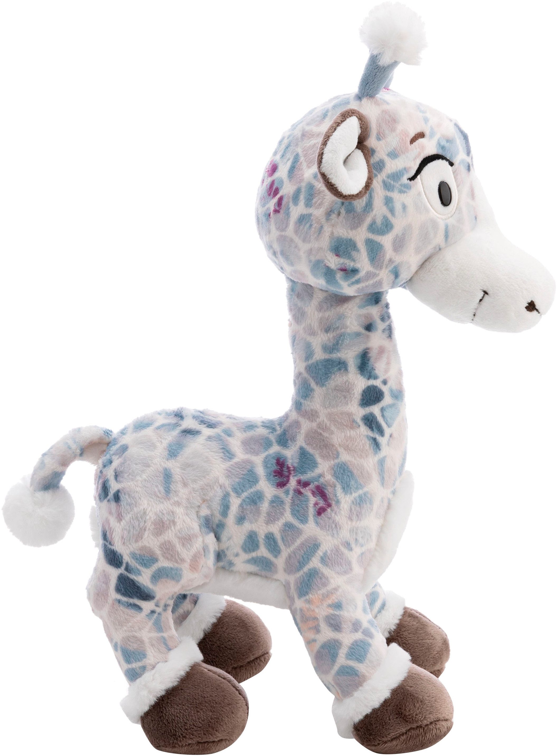 Nici Kuscheltier Winter, Giraffe Winny Winterfur, 27 cm stehend