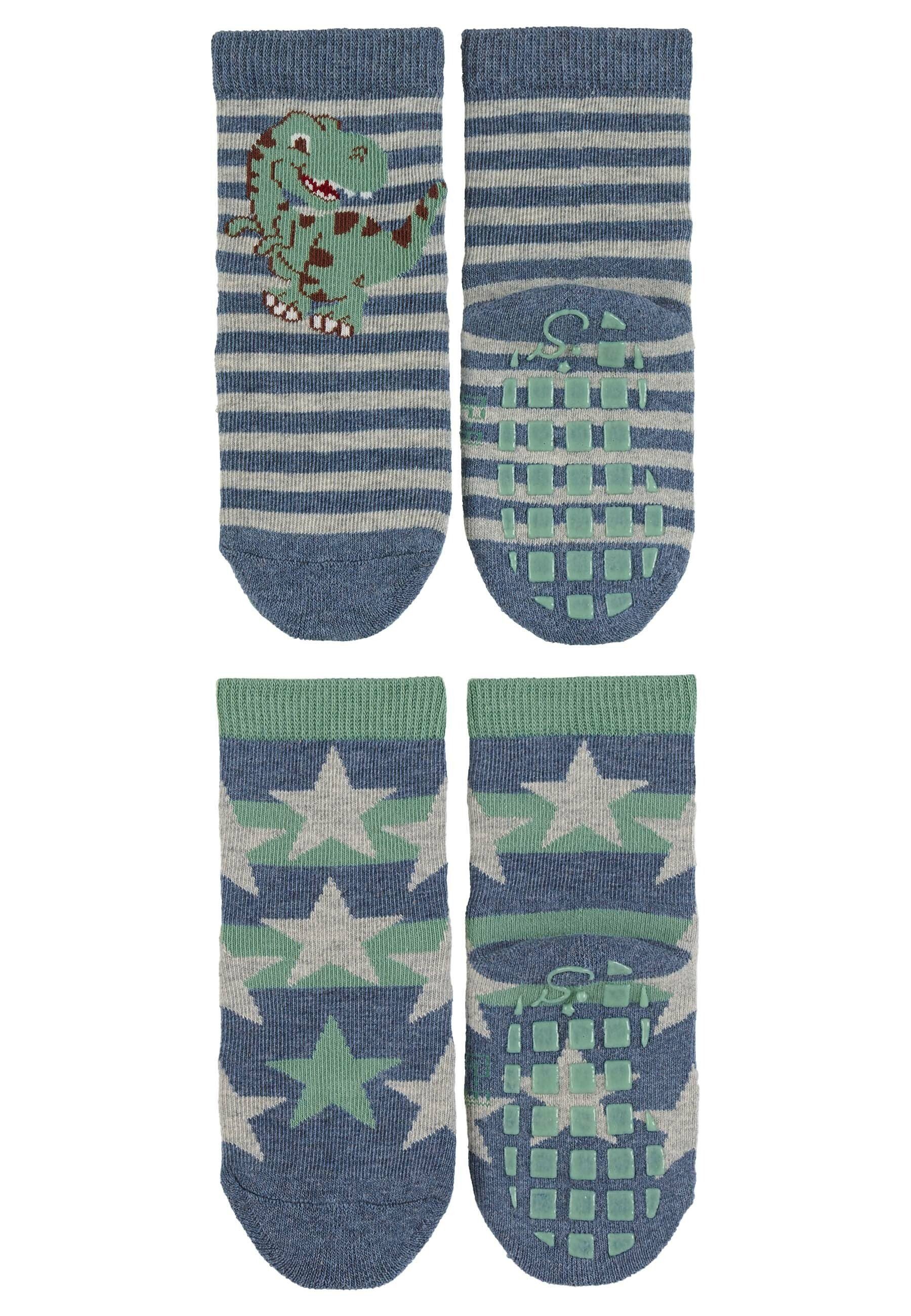 Sterntaler® ABS-Socken ABS Socken 2er-Pack T-Rex günstig online kaufen