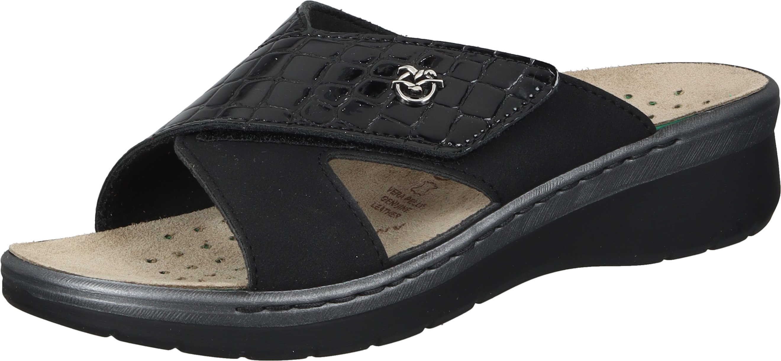 Fly Flot Pantoletten Pantolette aus strapazierfähigem Synthetik