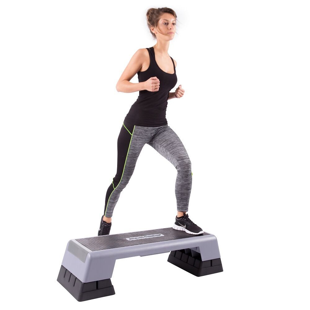 Sport-Thieme Stepper Aerobic-Stepper Classic, 3-fach in der Höhe verstellbar - für jeden Trainingsstand