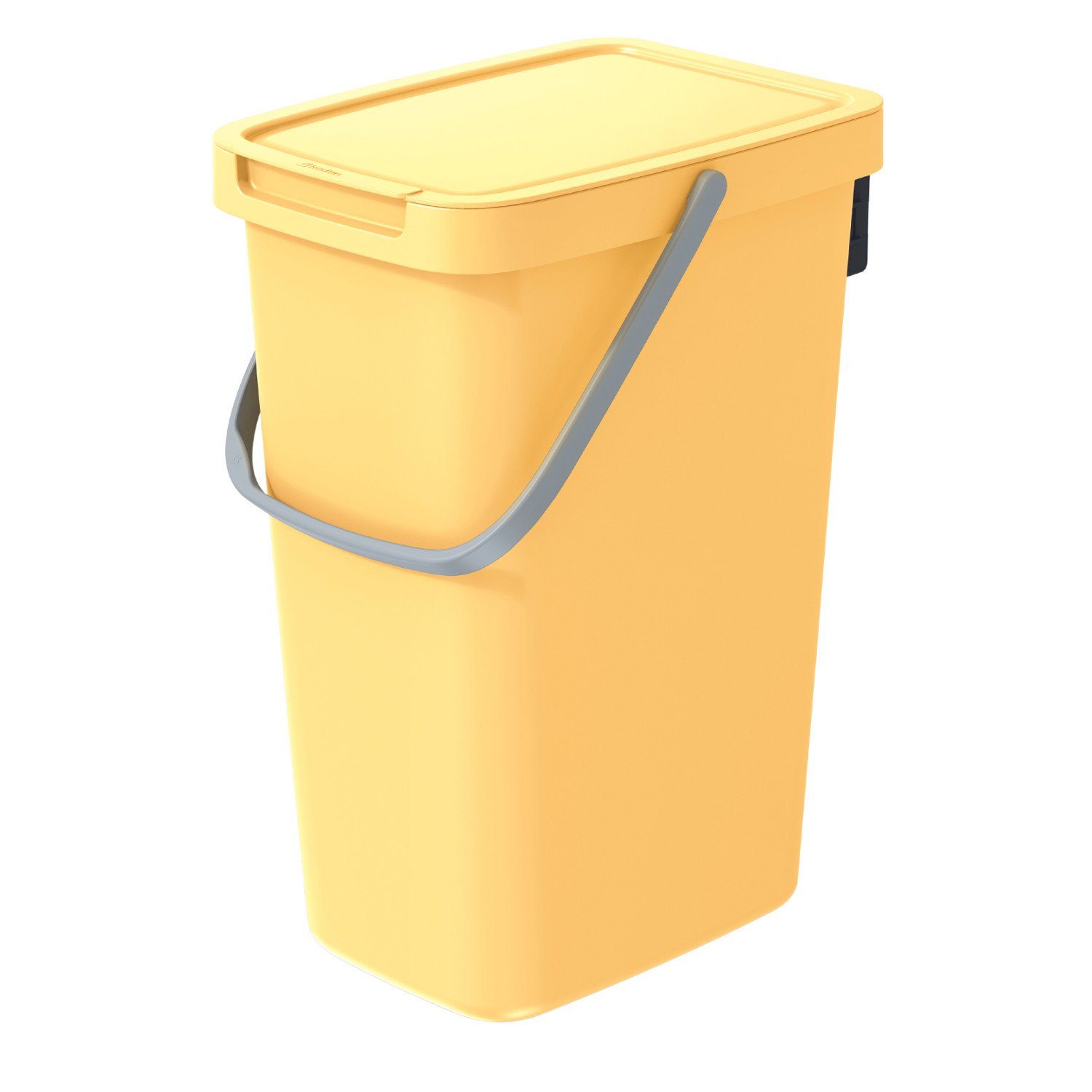 Keden Mülleimer, Mülltrennbehälter Systema Q 12l hellgelb