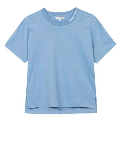 Herrlicher T-Shirt Palmer Jersey Carbon Brushed Jerseyshirt aus 100% Baumwolle