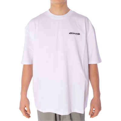 Pegador T-Shirt Pegador Crail Oversized T-Shirt Herren Shirt weiß (1-tlg)