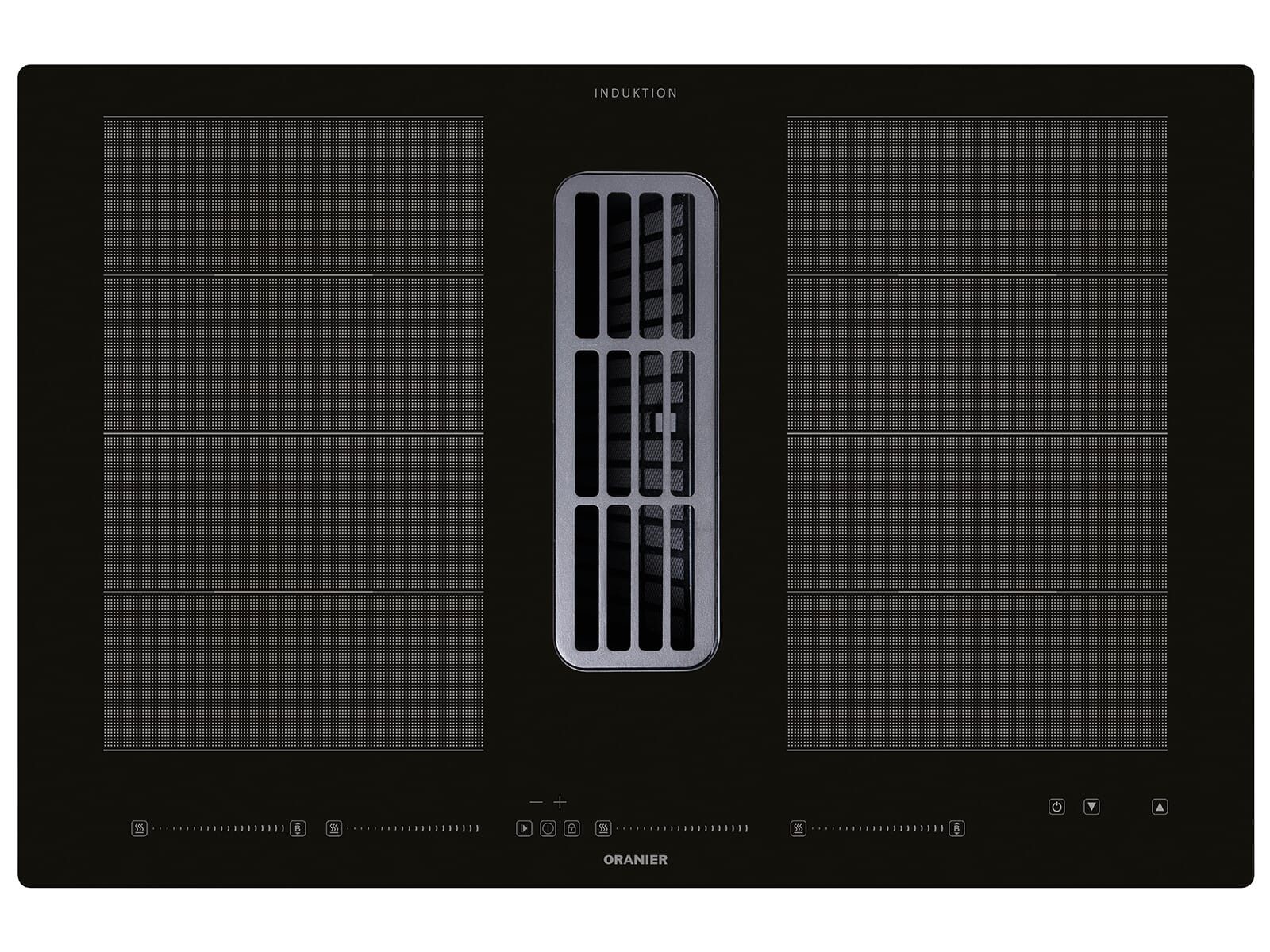 Oranier Kochfeld mit Dunstabzug KFA690U1, Timer, TouchControl-Bedienung