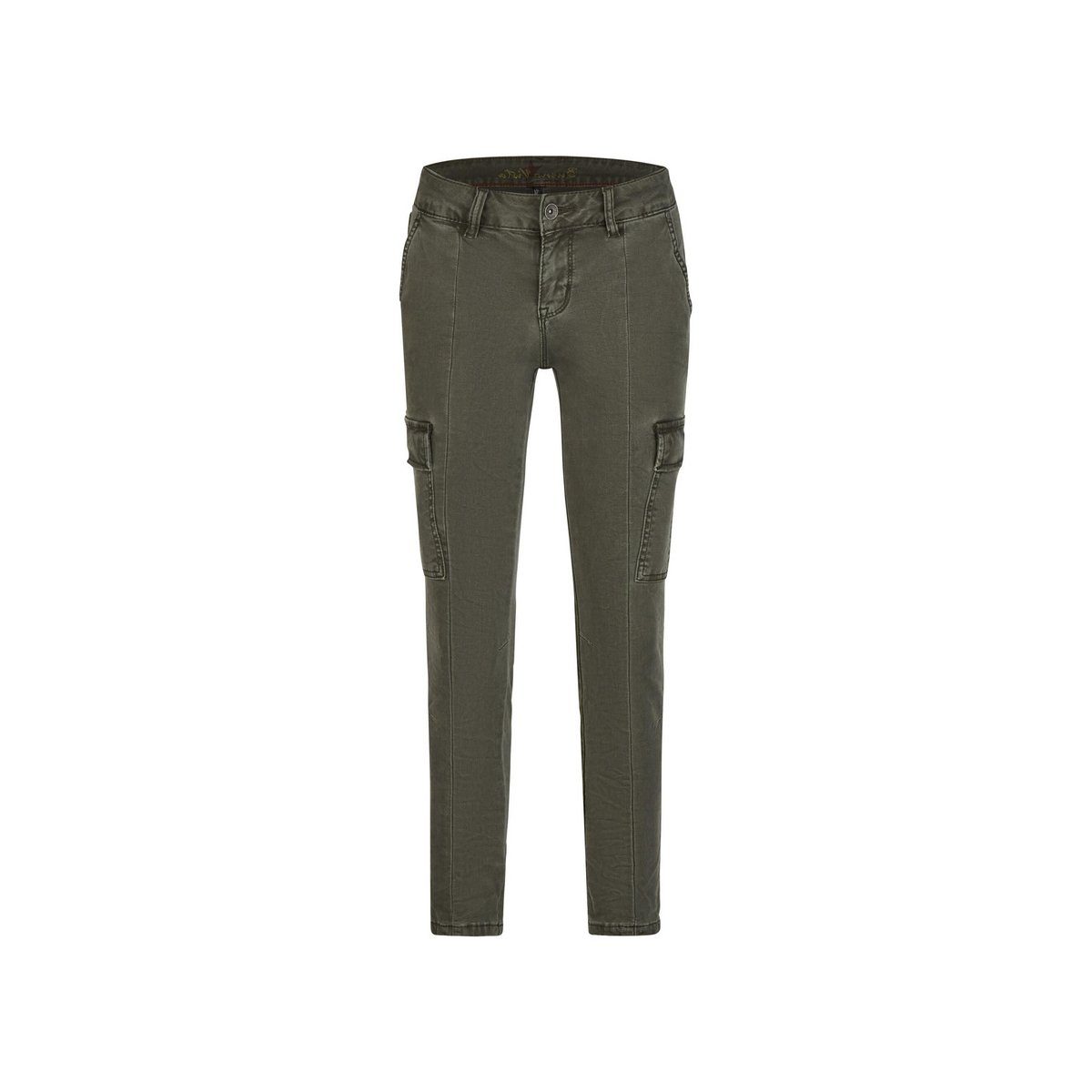 5-Pocket-Jeans (1-tlg) green ivy braun Vista Buena