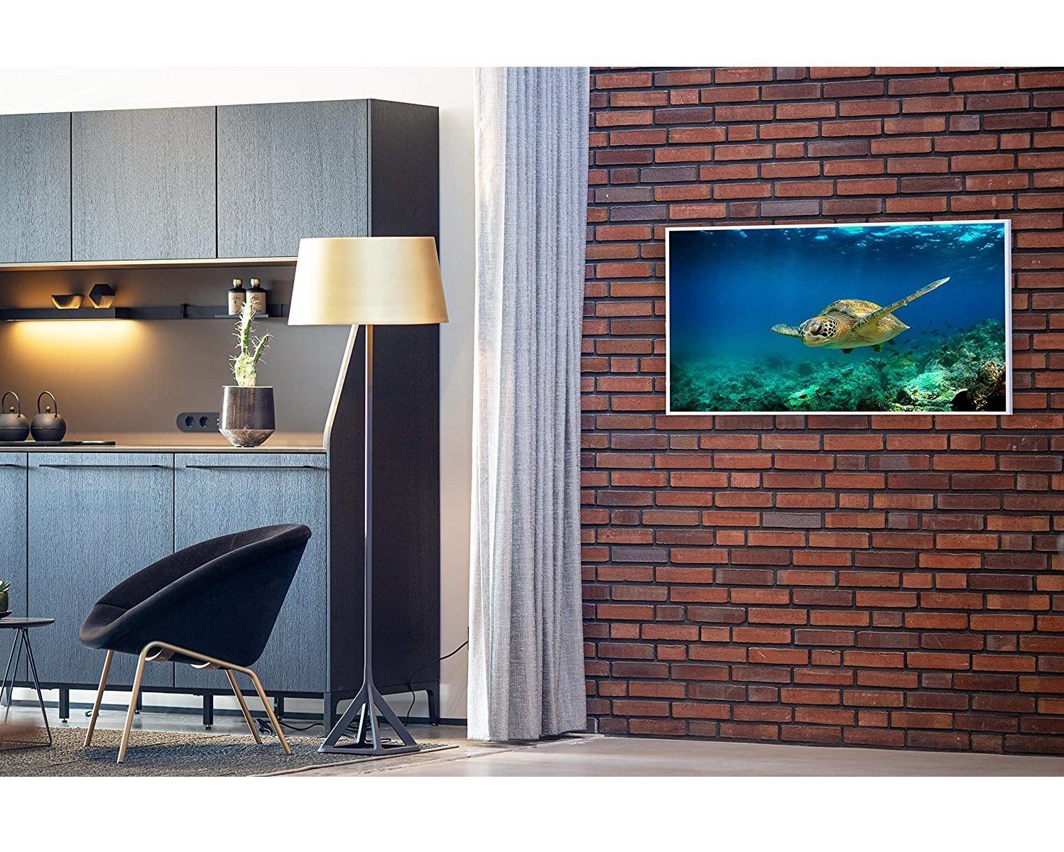 Könighaus Infrarotheizung Smart Home in Bild-Serie Made Strahlungswärme, 600W Unterwasser Schildkröte Germany, angenehme Smart