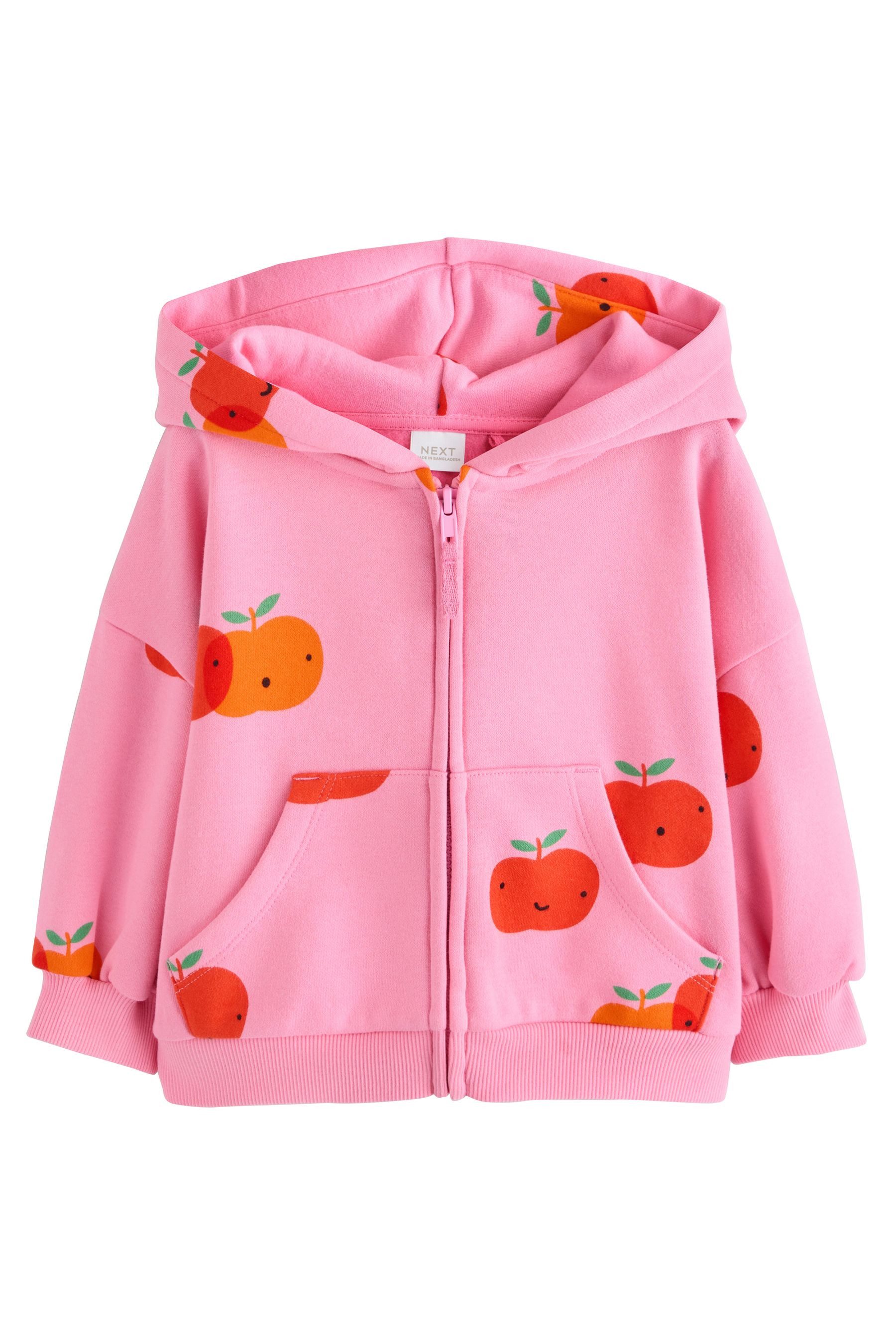 Next Kapuzenpullover Jacke mit durchgängigem Reißverschluss günstig online kaufen
