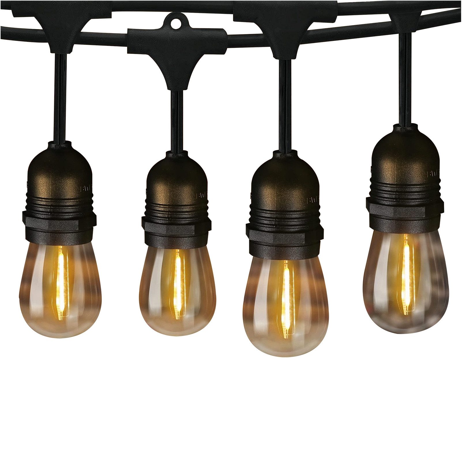Nettlife LED-Lichterkette Außen 15m Gartenleuchte IP65 günstig online kaufen