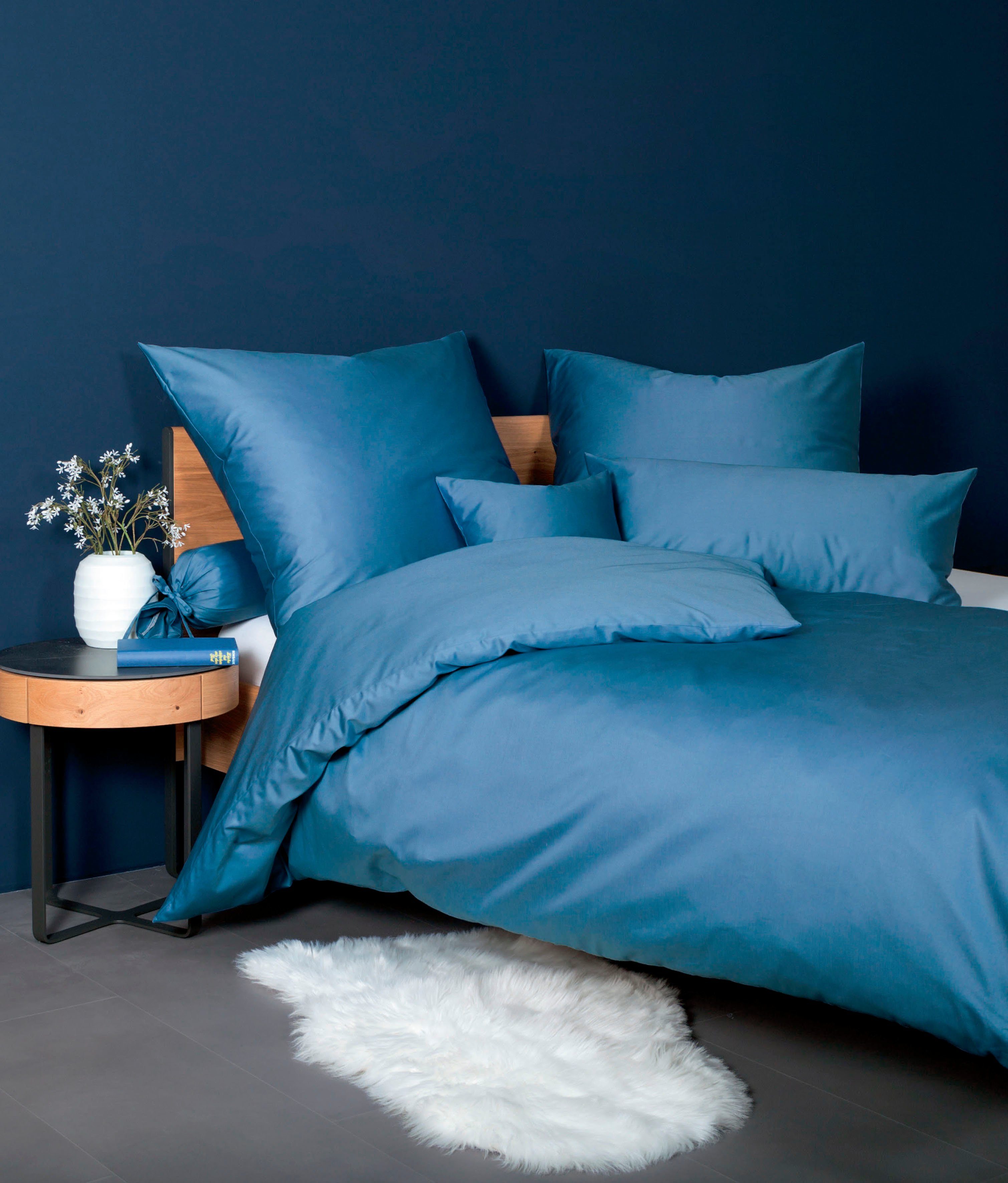 Janine Bettwäsche Janine Bettwäsche COLORS Mako-Satin günstig online kaufen