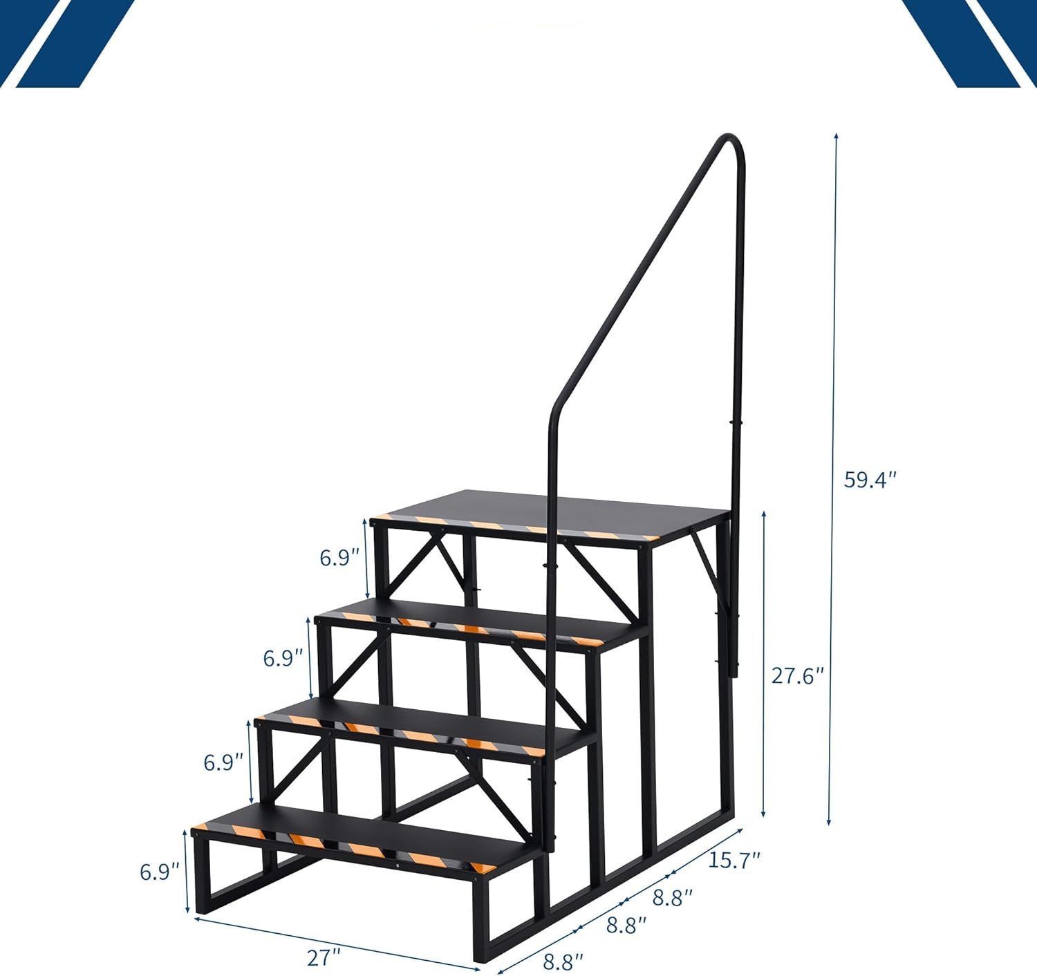 GarveeMore Treppenstufe RV Stufen, Schritte Mobile Home Leiter Tragbare Tre günstig online kaufen