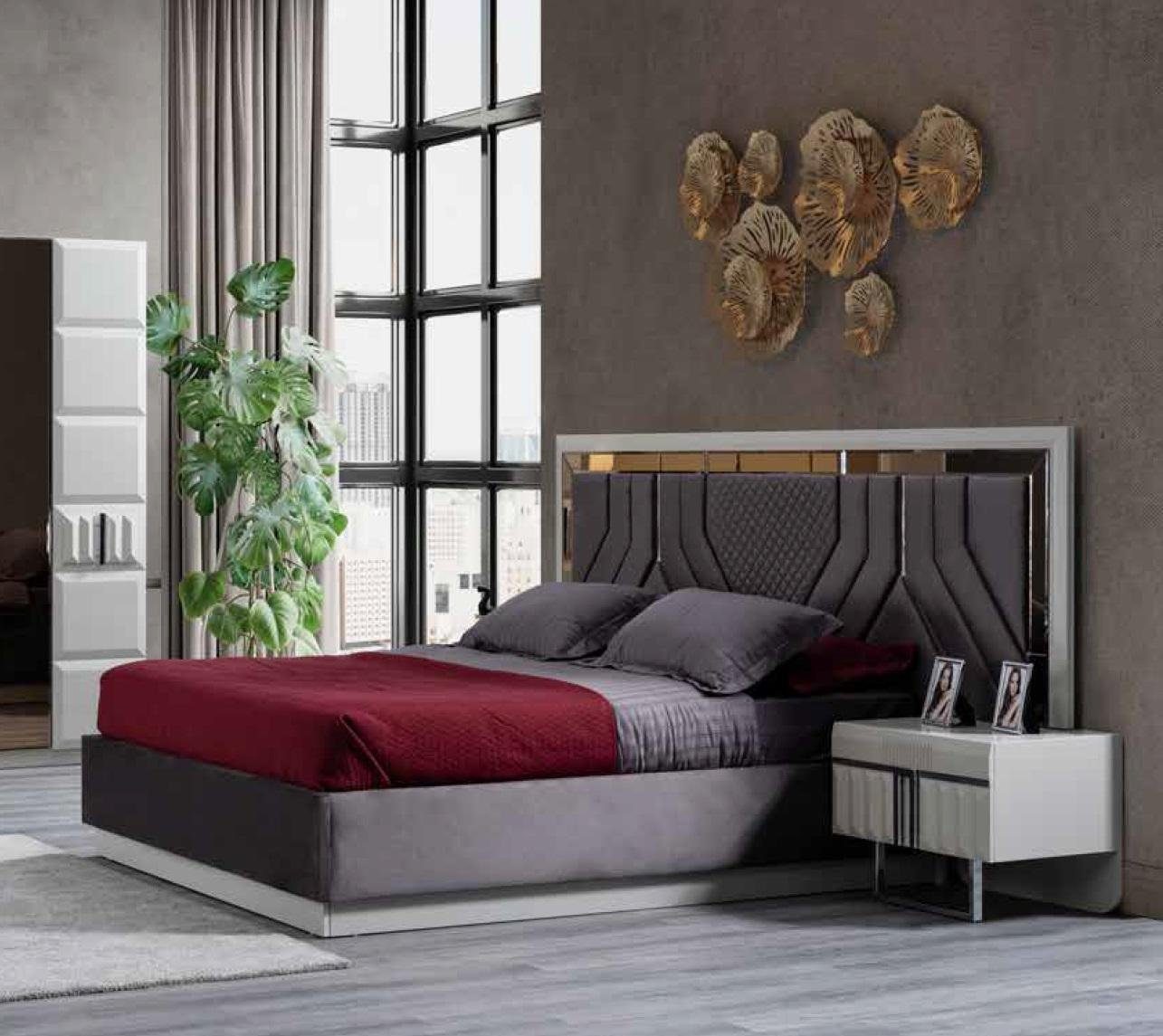 Bett Modernes 180x200 JVmoebel Betten Hotel Doppel Luxus Bett Schlafzimmer