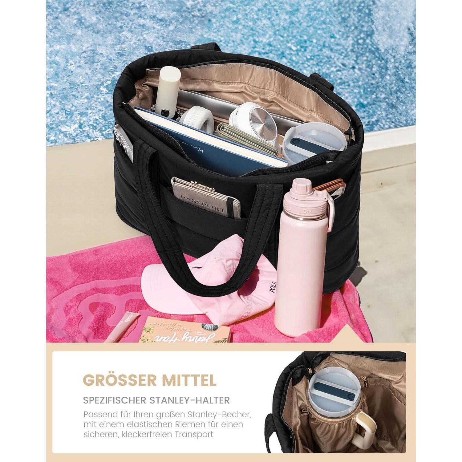 LuxusKollektion Laptoptasche Damen Laptoptasche Shopper Handtasche günstig online kaufen