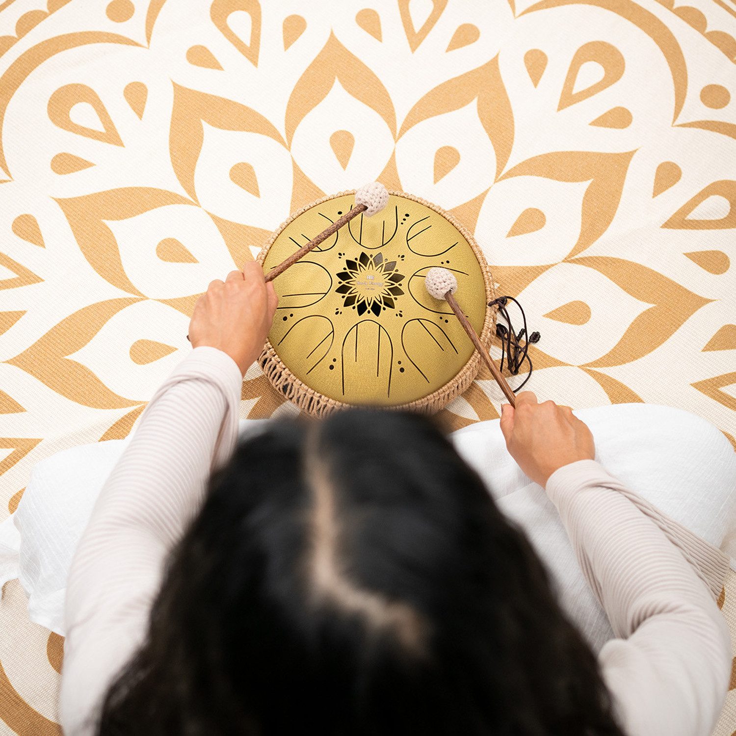 Meinl Sonic Energy Steel Tongue Drum Meinl Sonic Energy MOSTD3G Tongue Drum C-Dur 8 Töne,C-Dur, 8 Töne, Medium, Stimmung: 432 Hz