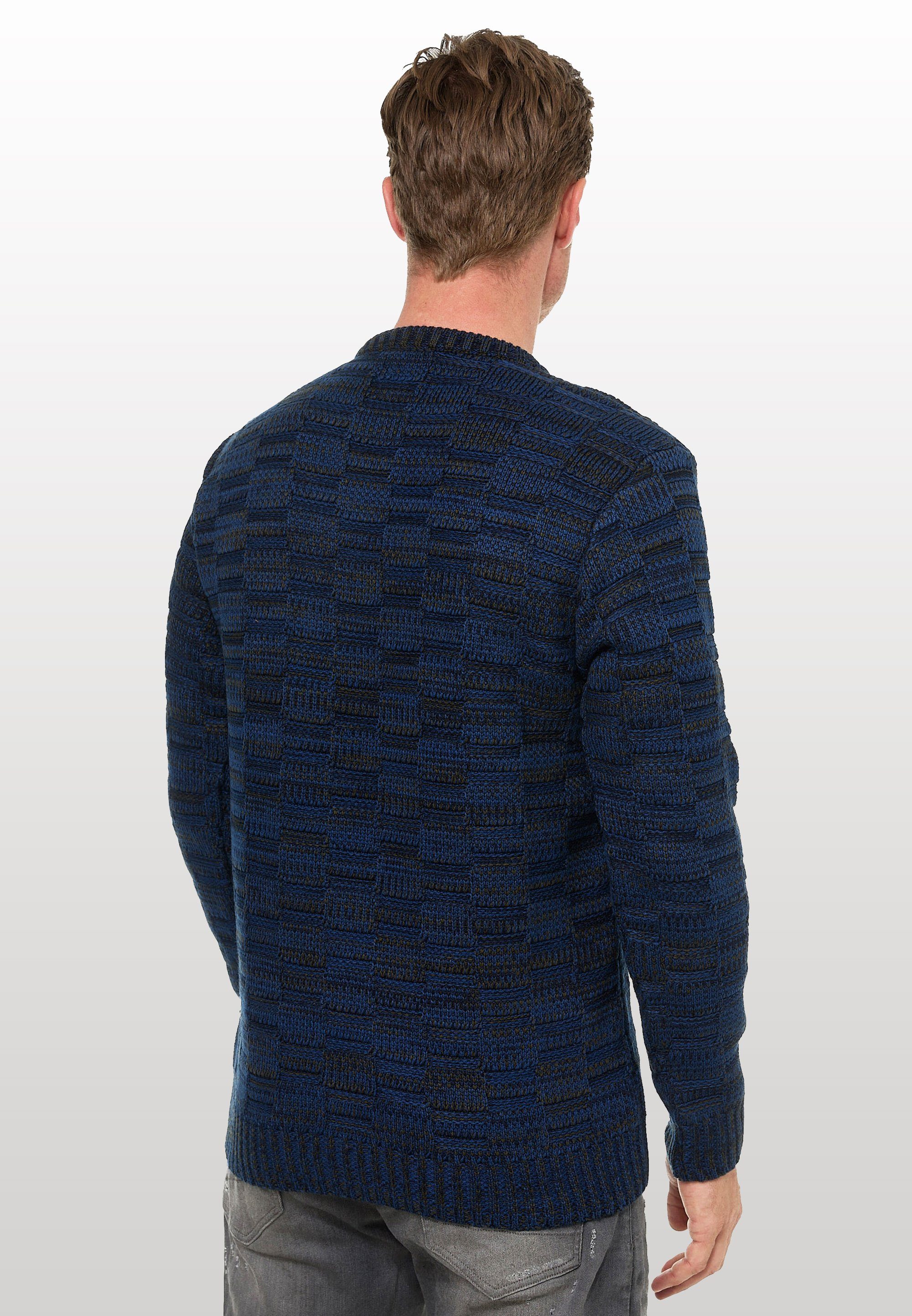 Rusty Neal Strickpullover mit dezenter Musterung und Strick-Design