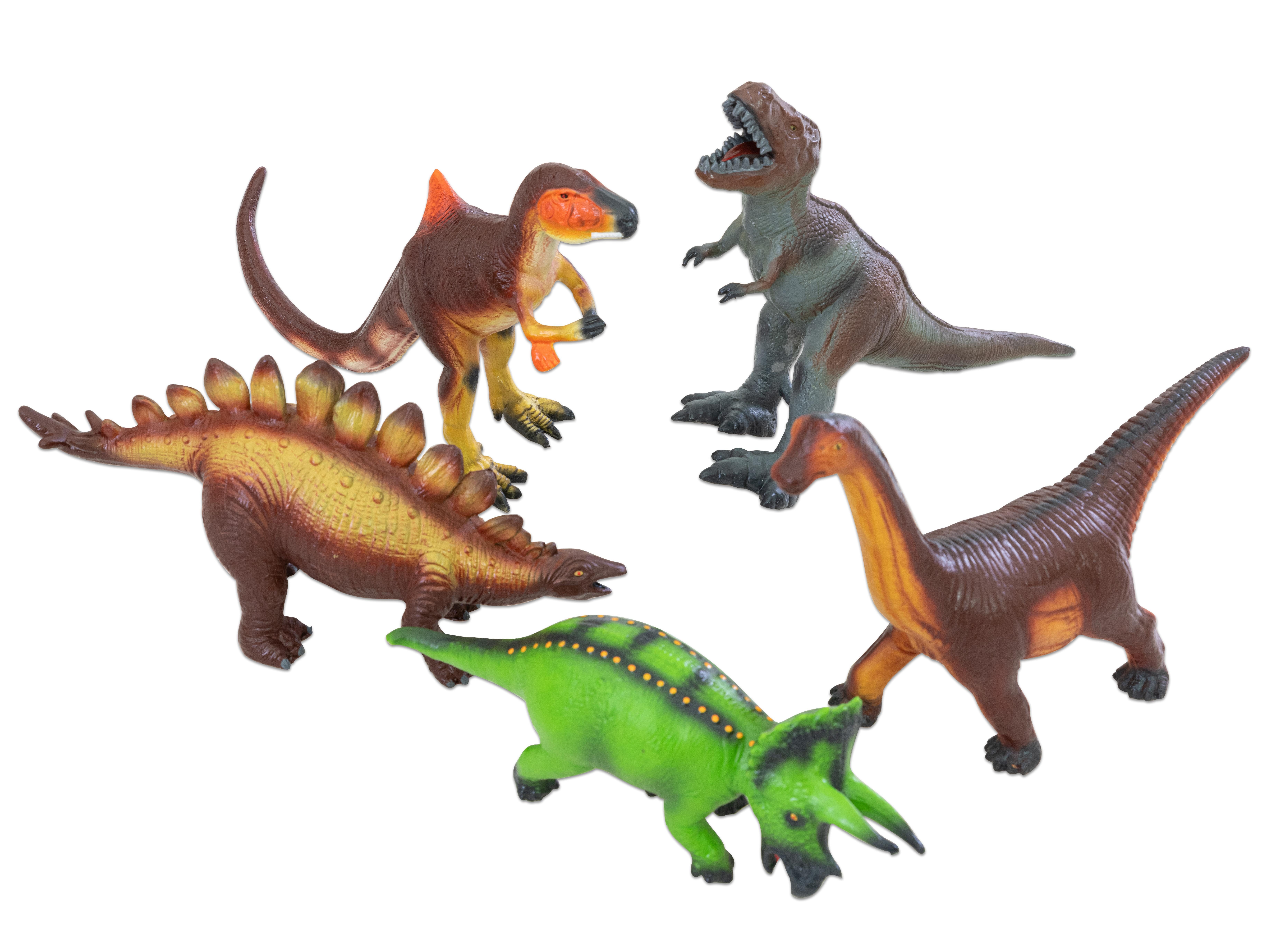 Betzold Spielfigur Dinosaurier Soft-Tier-Set, Naturkautschuk
