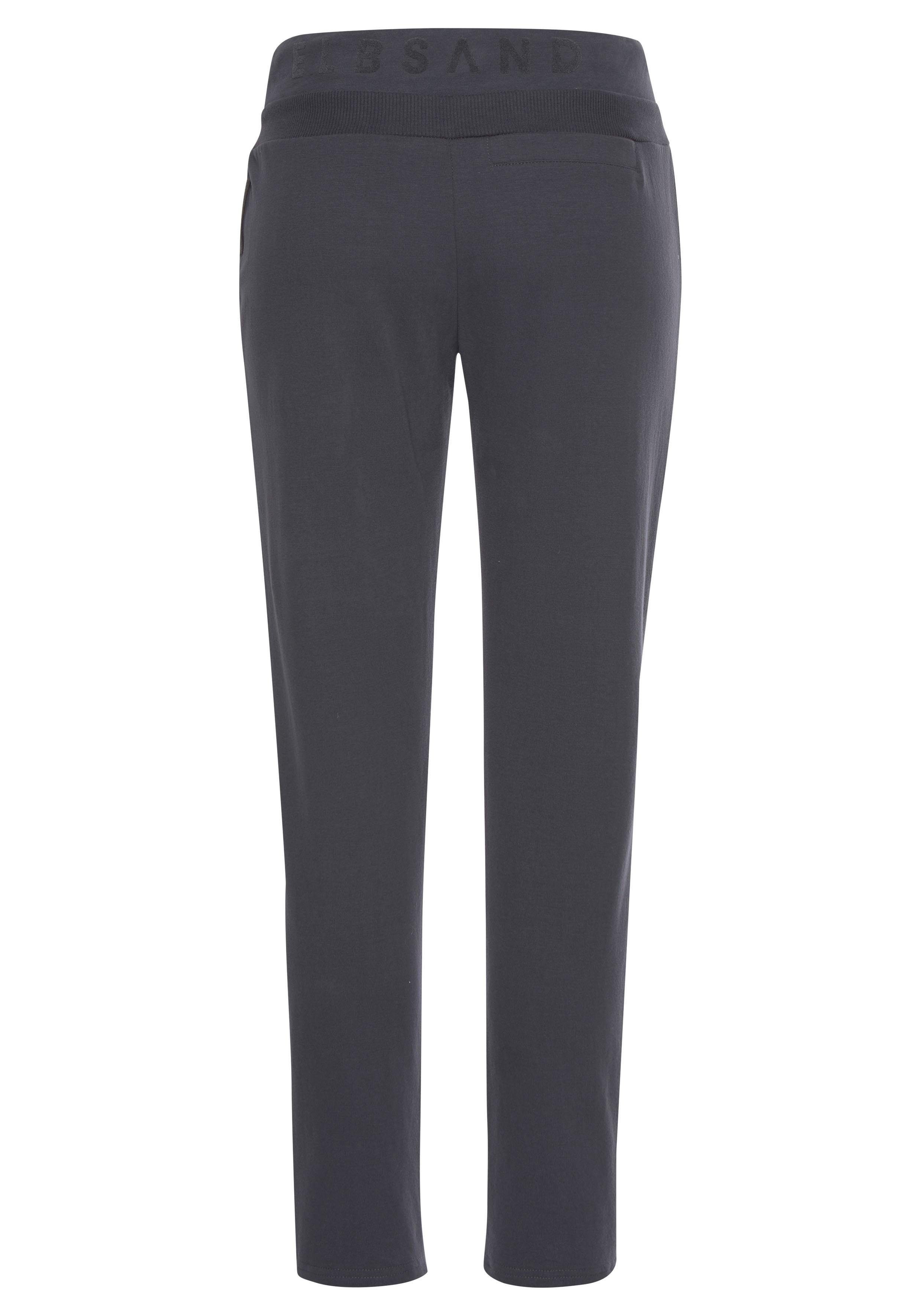 Elbsand Sweathose Brinja mit Logoprint am Bund und Taschen, Jogginghose, Relaxhose – Bild 4 von 5