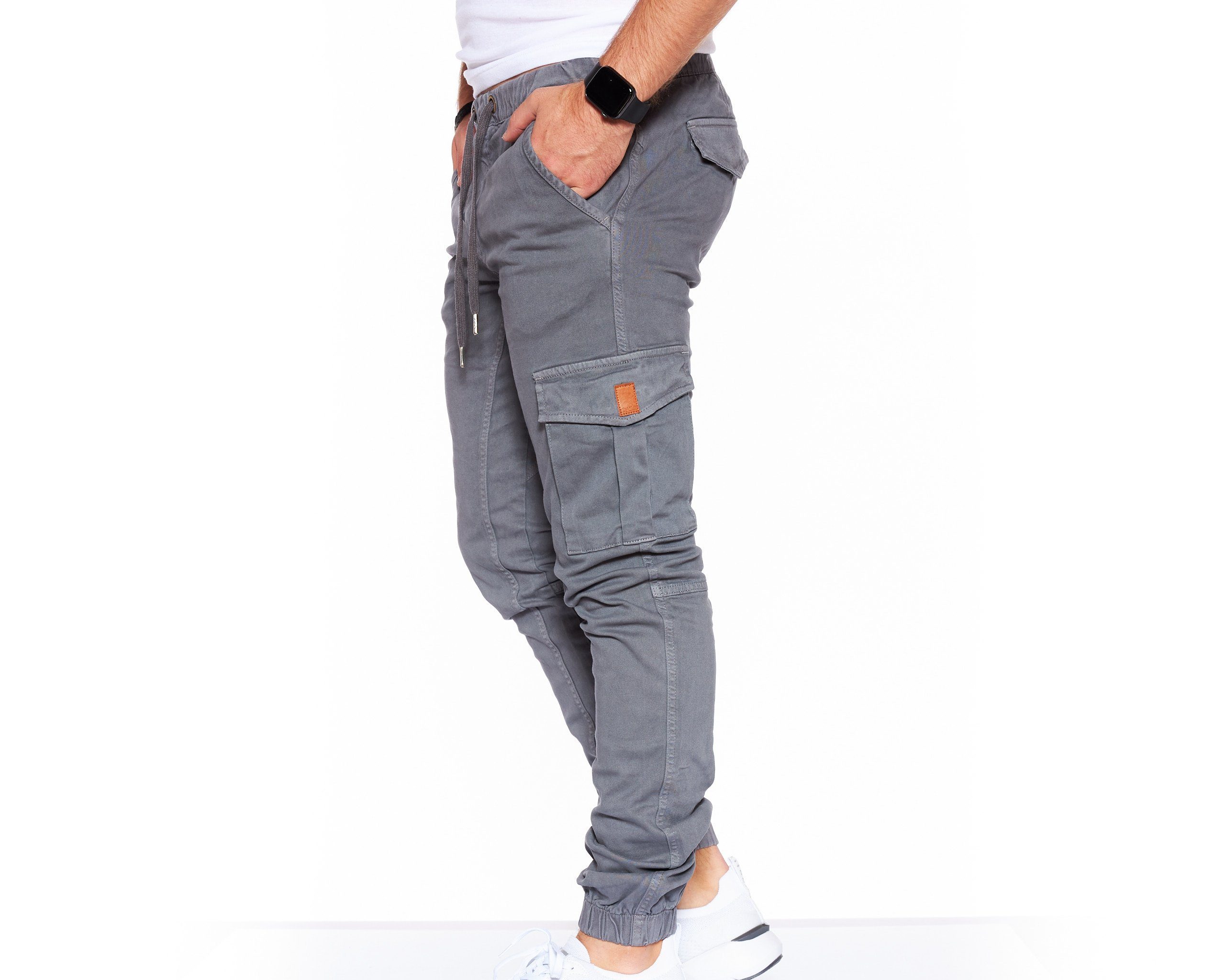 Styleko Cargohose Slim fit Cargohose Herren Cargohose männer Cargohose für Herren Jogger – Bild 3 von 5