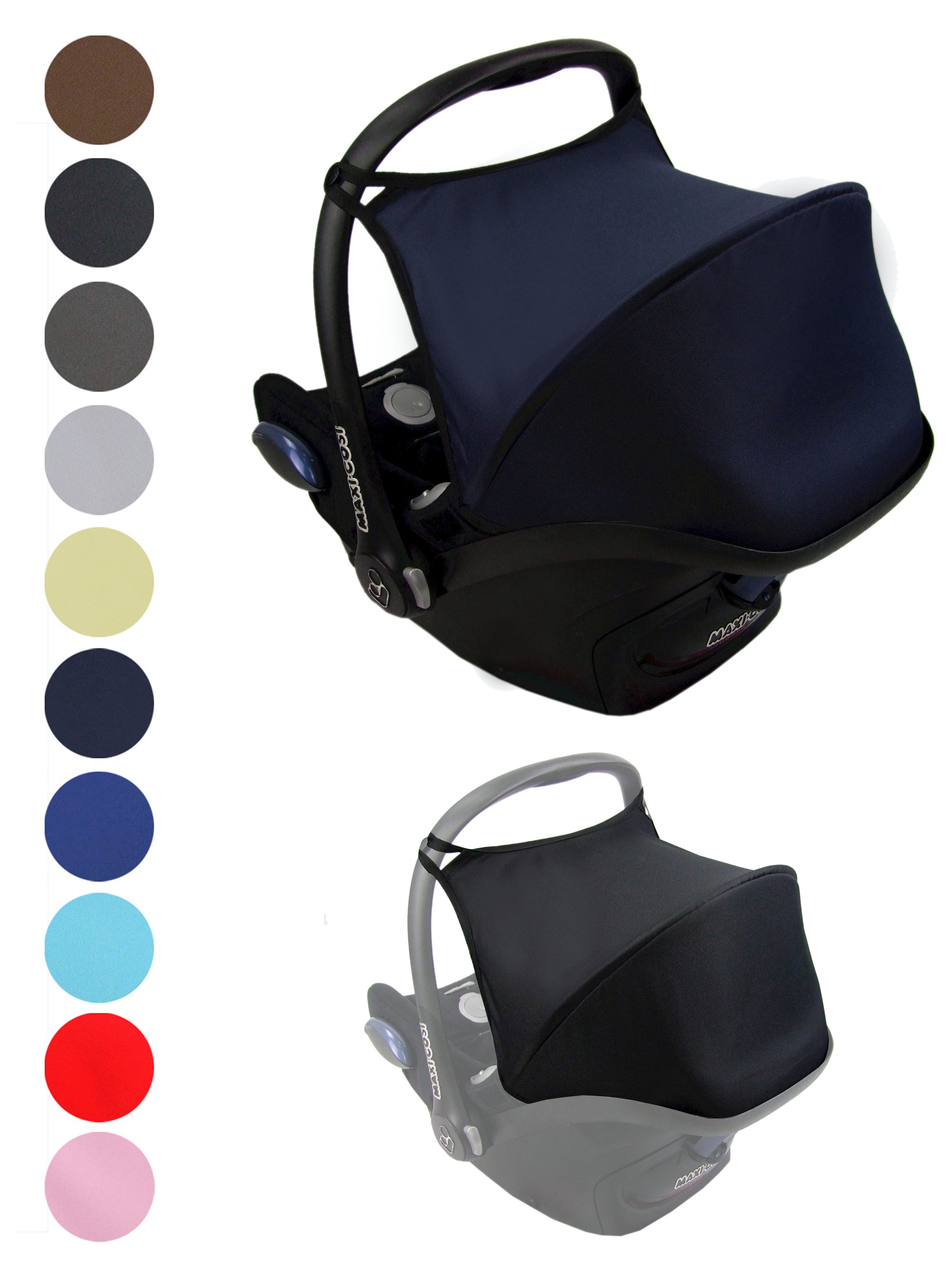 Babyschale Sonnenverdeck für Babyschale kompatibel mit Maxi Cosi Cabrio-Fix + GP
