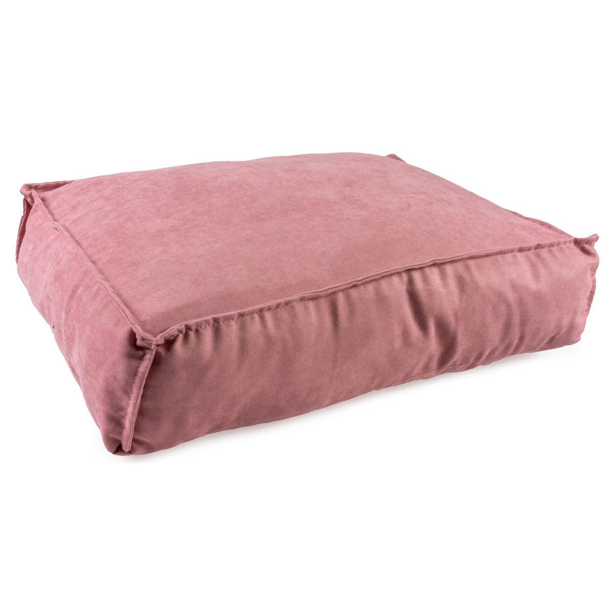 DUVO+ Tierkissen Hundekissen rechteckig Velvet rosa